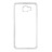 Накладка силиконовая KissWill для Samsung Galaxy A9 (2016) A900 прозрачная с серебристой окантовкой