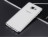 Накладка силиконовая KissWill для Samsung Galaxy A9 (2016) A900 прозрачная с серебристой окантовкой