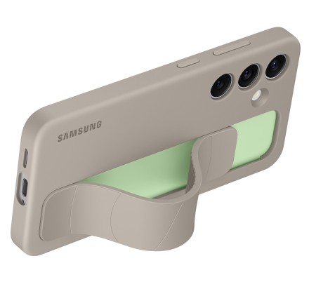Накладка Standing Grip Case для Samsung Galaxy S24 EF-GS921CUEGRU серо-коричневая