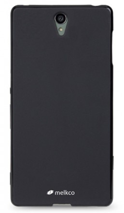 Накладка силиконовая Melkco для Sony Xperia C5 Ultra черная