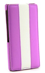 Чехол Armor для Sony Xperia SP Фиолетовый/белый