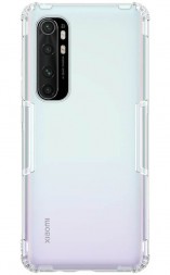 Накладка силиконовая Nillkin Nature TPU Case для Xiaomi Mi Note 10 Lite прозрачная