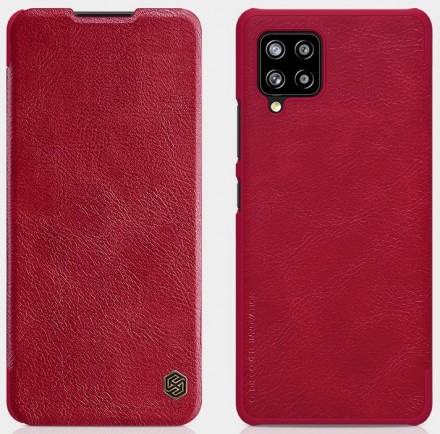 Чехол-книжка Nillkin Qin Leather Case для Samsung Galaxy A42 A426 Красный