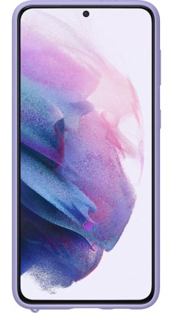 Накладка Samsung Kvadrat Cover для Samsung Galaxy S21 Plus G996 EF-XG996FVEGRU фиолетовая