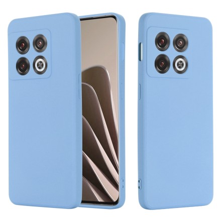 Накладка силиконовая Soft Touch для OnePlus 10 Pro голубая
