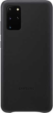 Накладка Samsung Leather Cover для Samsung Galaxy S20 Plus G985 EF-VG985LBEGRU черная