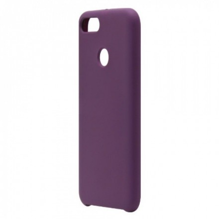 Накладка силиконовая Silicone Cover для Xiaomi Mi A1 / Mi 5X фиолетовая