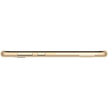 Накладка силиконовая Nillkin Nature TPU Case для Samsung Galaxy S8 Plus G955 прозрачно-золотая