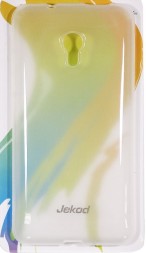 Накладка Jekod силиконовая для HTC Desire 700 белая