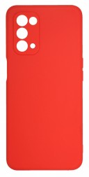 Накладка силиконовая Soft Touch для OnePlus Nord N200 5G красная