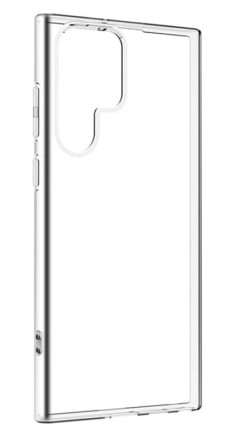 Накладка силиконовая Clear Case для Samsung Galaxy S22 Ultra S908 прозрачная
