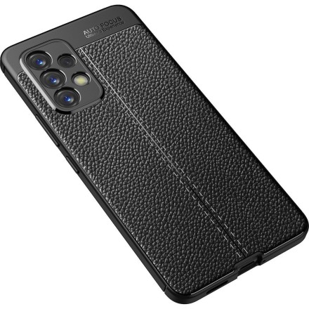 Накладка силиконовая для Samsung Galaxy A33 5G A336 под кожу чёрная
