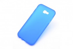 Накладка силиконовая для Samsung Galaxy A7 (2017) A720 синяя