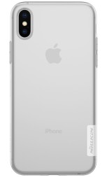 Накладка силиконовая Nillkin Nature TPU Case для Apple iPhone XS Max прозрачная