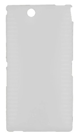 Накладка силиконовая для Sony Xperia Z Ultra прозрачно-белая