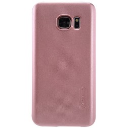 Накладка пластиковая Nillkin Frosted Shield для Samsung Galaxy S7 G930 розовое золото