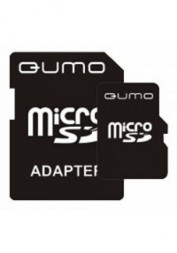 Карта памяти Qumo Micro SD 2Gb с адаптером SD