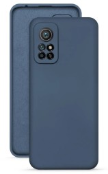 Накладка силиконовая Soft Touch для Huawei Nova 8 синяя