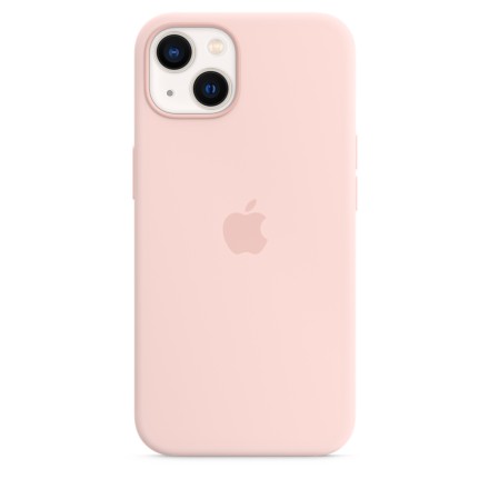 Накладка силиконовая Apple Silicone Case MagSafe для iPhone 13 MM283ZE/A розовый мел
