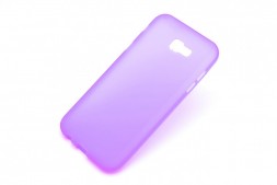 Накладка силиконовая для Samsung Galaxy A7 (2017) A720 фиолетовая