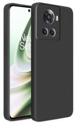 Накладка силиконовая Soft Touch для OnePlus Ace / OnePlus 10R чёрная