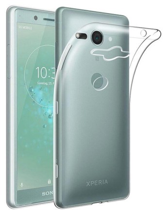 Накладка силиконовая для Sony Xperia XZ2 Compact прозрачная