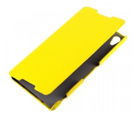 Чехол-книжка для Sony Xperia Z3+/Z4 E6553/6533 Book Type жёлтый
