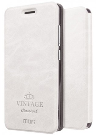 Чехол-книжка Mofi Vintage Classical для Xiaomi Redmi 5 Plus белый