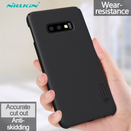 Накладка пластиковая Nillkin Frosted Shield для Samsung Galaxy S10e G970 черная