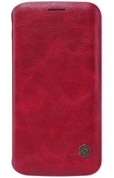 Чехол-книжка Nillkin Qin Leather Case для Samsung Galaxy S6 Edge G925 красный