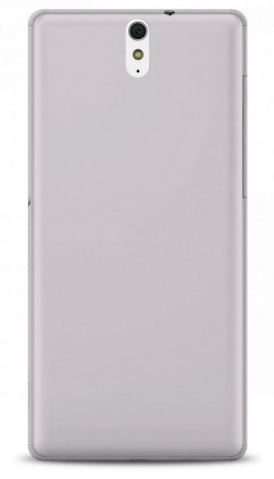 Накладка силиконовая для Sony Xperia C5 Ultra прозрачно-черная