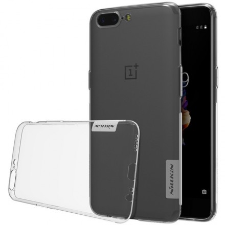 Накладка силиконовая Nillkin Nature TPU Case для OnePlus 5 прозрачная