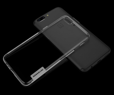 Накладка силиконовая Nillkin Nature TPU Case для OnePlus 5 прозрачная