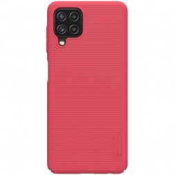 Накладка пластиковая Nillkin Frosted Shield для Samsung Galaxy A22 4G A225 / M22 / M32 красная