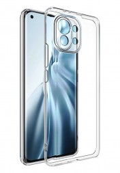 Накладка силиконовая FaisON для Xiaomi Mi 11 Lite / Xiaomi 11 Lite 5G NE прозрачная