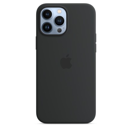 Накладка силиконовая Apple Silicone Case MagSafe для iPhone 13 Pro Max MM2U3ZE/A темная ночь