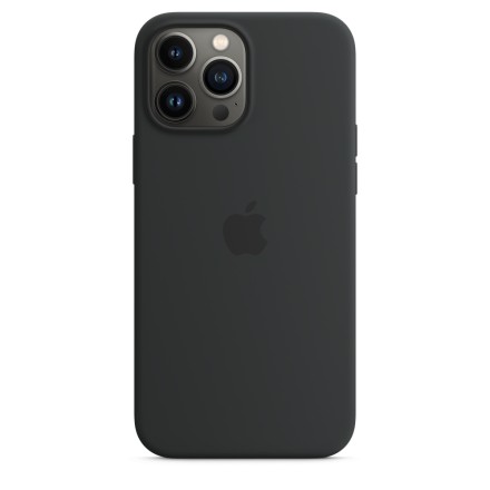Накладка силиконовая Apple Silicone Case MagSafe для iPhone 13 Pro Max MM2U3ZE/A темная ночь