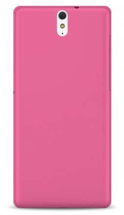 Накладка силиконовая для Sony Xperia C5 Ultra розовая