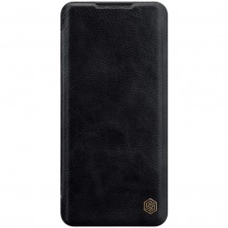 Чехол-книжка Nillkin Qin Leather Case для Xiaomi Mi Note 10 / Mi Note 10 Pro черный