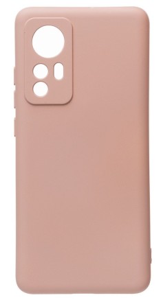 Накладка силиконовая Silicone Cover для Xiaomi 12T пудровая