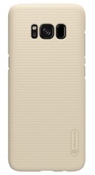 Накладка пластиковая Nillkin Frosted Shield для Samsung Galaxy S8 Plus G955 золотистая