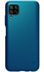 Накладка пластиковая Nillkin Frosted Shield для Huawei P40 Lite (Nova 7i / Nova 6SE) синяя