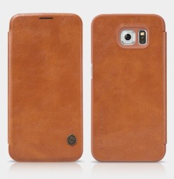 Чехол Nillkin Qin Leather Case для Samsung Galaxy S6 SM-G920 Brown (коричневый)