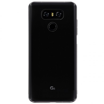 Накладка силиконовая для LG G6 (H870) прозрачно-черная