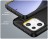 Накладка силиконовая для Xiaomi 13 карбон сталь чёрная