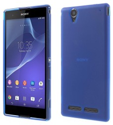 Накладка силиконовая для Sony Xperia T2 Ultra синяя