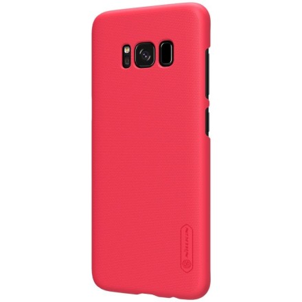 Накладка пластиковая Nillkin Frosted Shield для Samsung Galaxy S8 Plus G955 красная