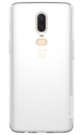 Накладка силиконовая Nillkin Nature TPU Case для OnePlus 6 прозрачная