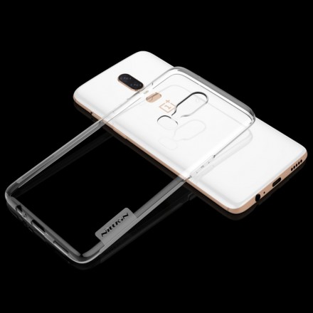 Накладка силиконовая Nillkin Nature TPU Case для OnePlus 6 прозрачная