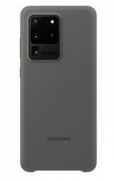 Накладка Samsung Silicone Cover для Samsung Galaxy S20 Ultra G988 EF-PG988TJEGRU серая
